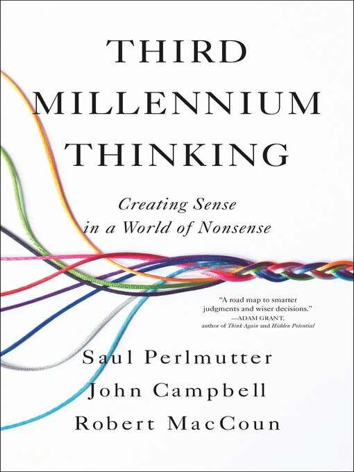 Title details for Third Millennium Thinking by Saul Perlmutter - Wait list
